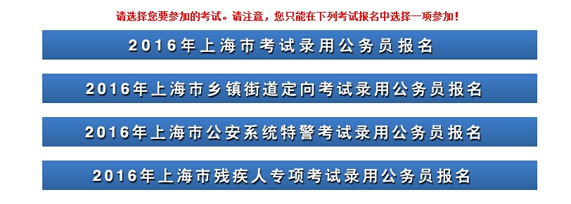 2016上海公務(wù)員報名首日遇冷 注冊人數(shù)近7800人